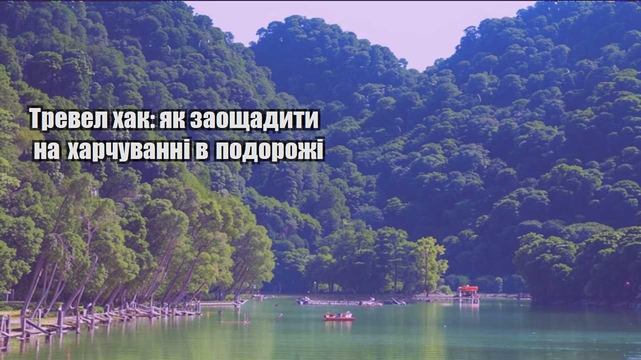 trevel hak yak zaoshhadyty na harchuvanni v podorozhi