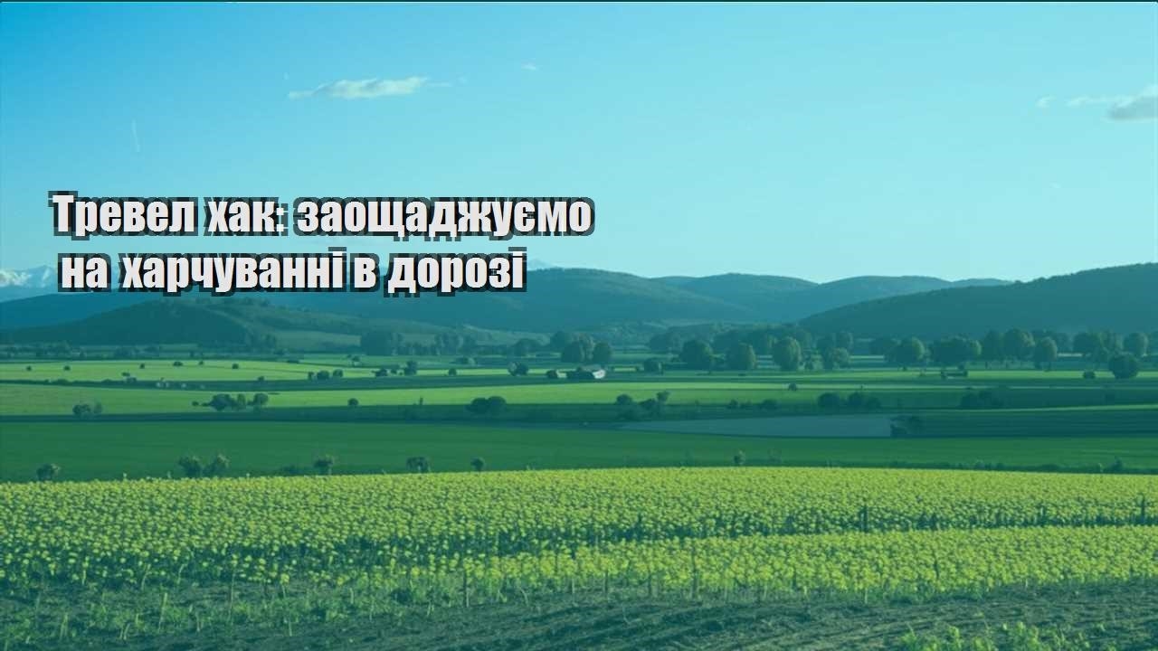 trevel hak zaoshhadzhuyemo na harchuvanni v dorozi