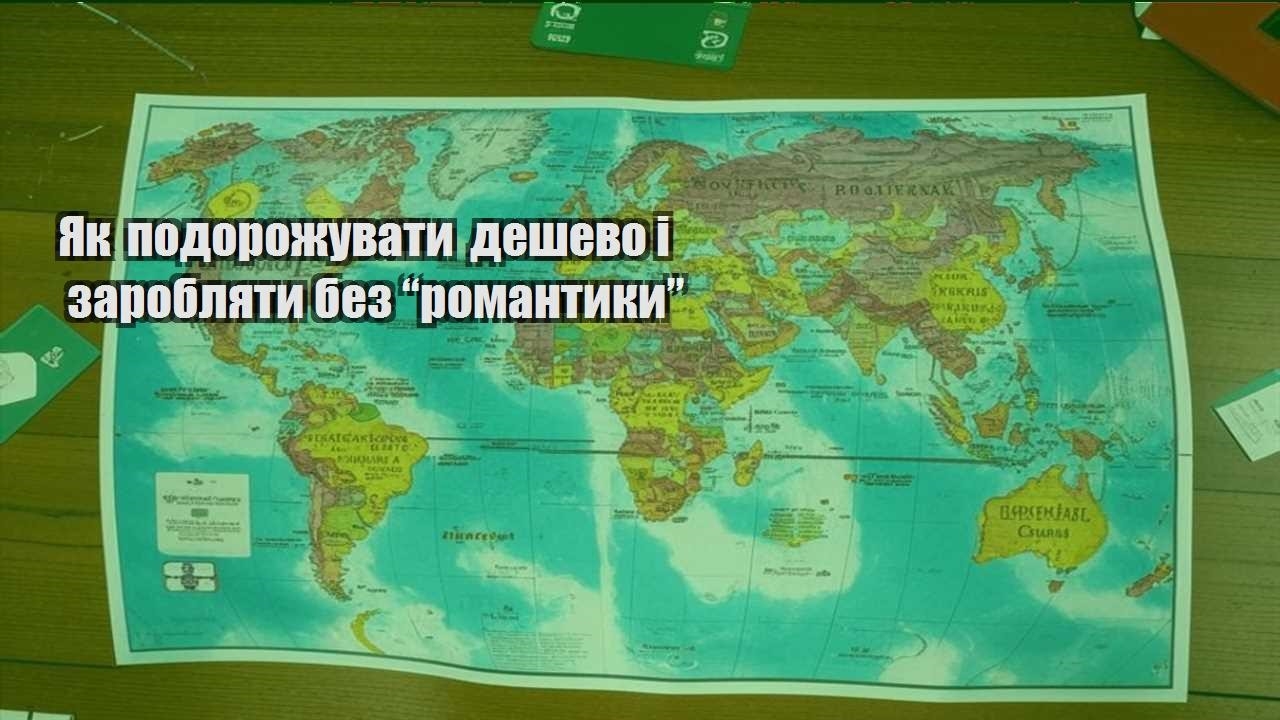 yak podorozhuvaty deshevo i zaroblyaty bez romantyky