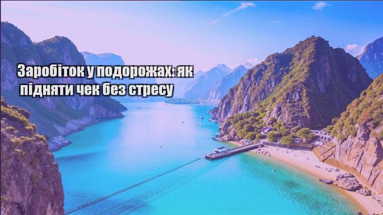 zarobitok u podorozhah yak pidnyaty chek bez stresu