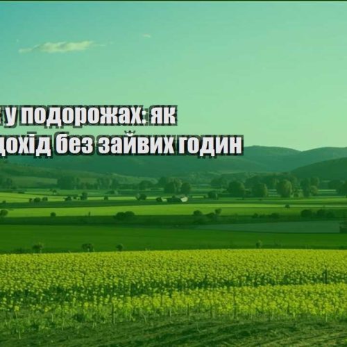 zarobitok u podorozhah yak pidnyaty dohid bez zajvyh godyn