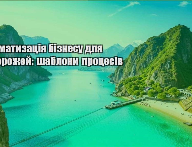 avtomatyzacziya biznesu dlya podorozhej shablony proczesiv