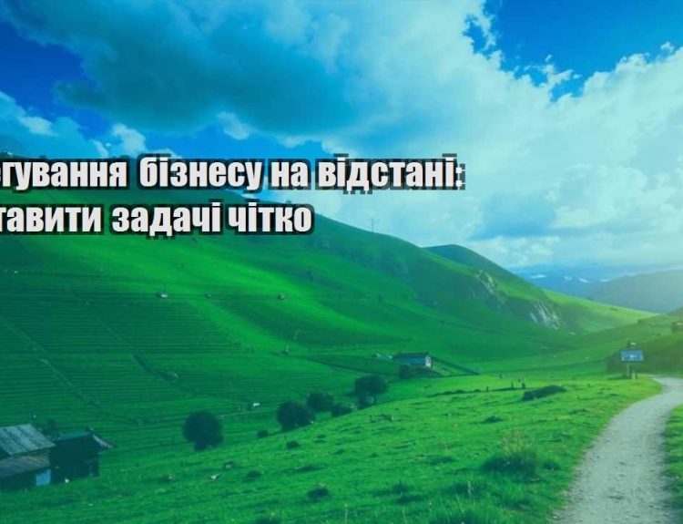 deleguvannya biznesu na vidstani yak stavyty zadachi chitko