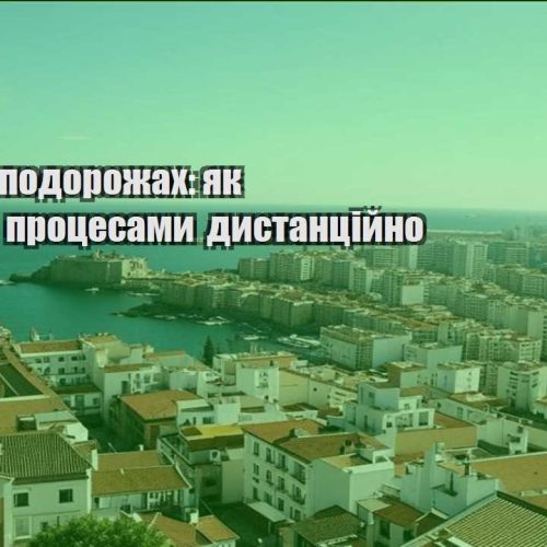 biznes na podorozhah yak keruvaty proczesamy dystanczijno