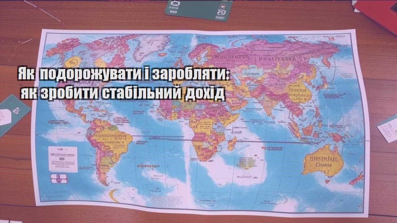 yak podorozhuvaty i zaroblyaty yak zrobyty stabilnyj dohid