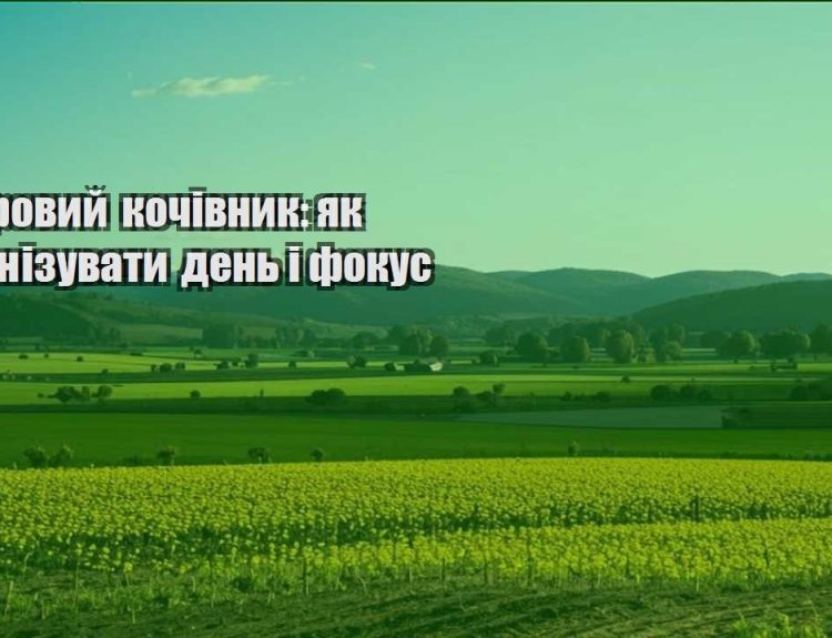 czyfrovyj kochivnyk yak organizuvaty den i fokus