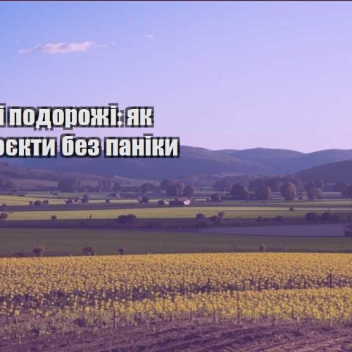 frylans i podorozhi yak braty proyekty bez paniky
