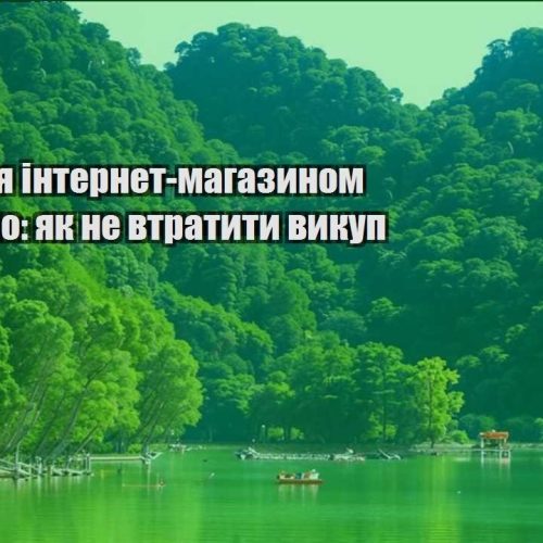 keruvannya internet magazynom viddaleno yak ne vtratyty vykup