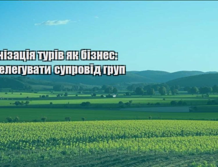 organizacziya turiv yak biznes yak deleguvaty suprovid grup