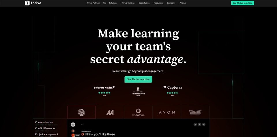 thrive learning wygai